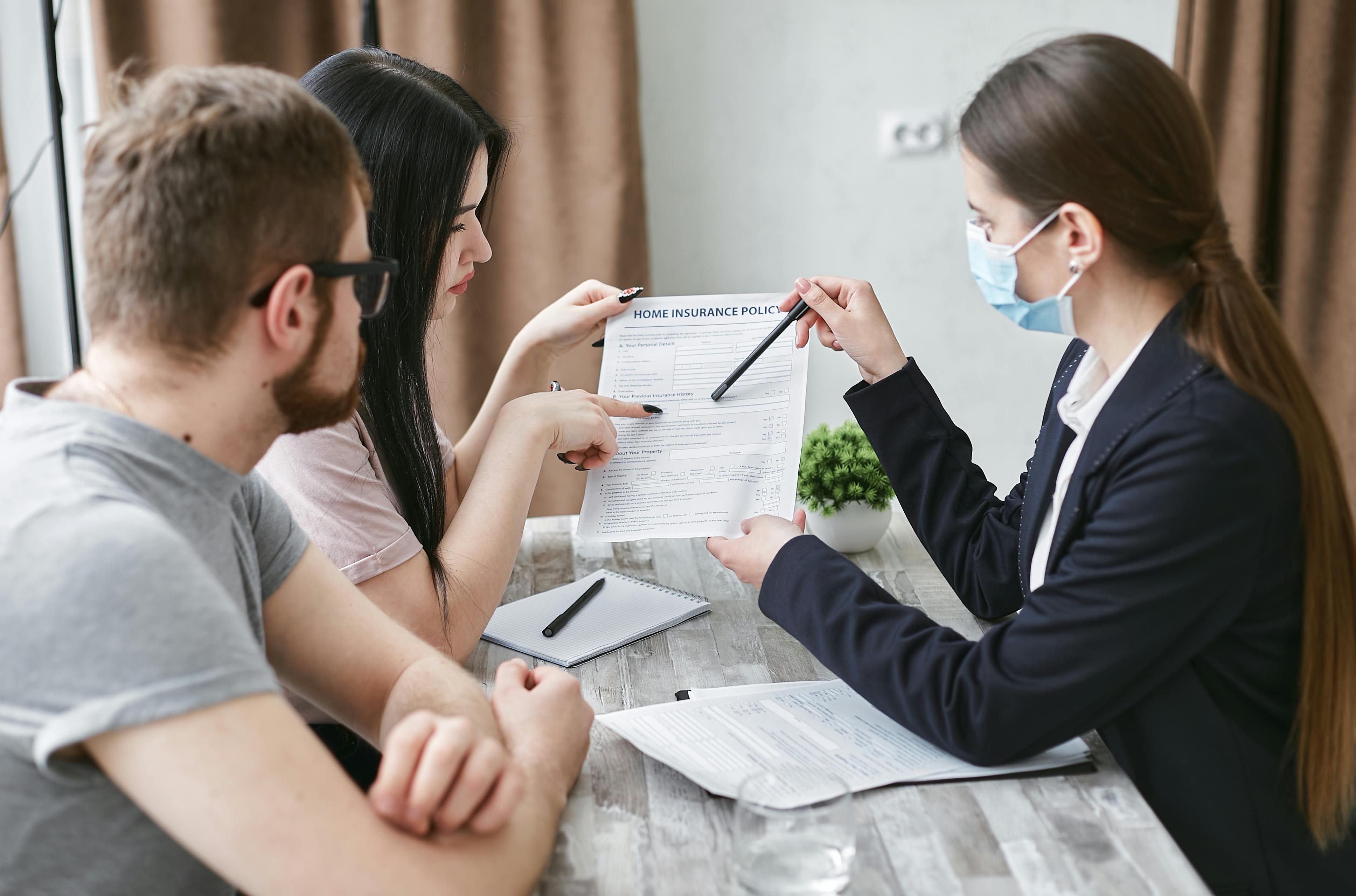 Professional insurance advisor consultation