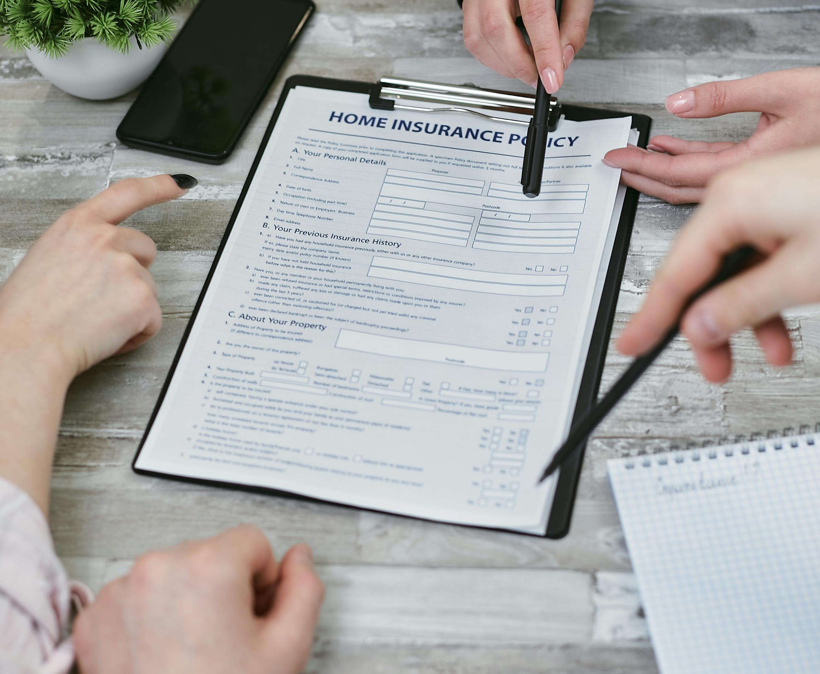 Home protection and property coverage